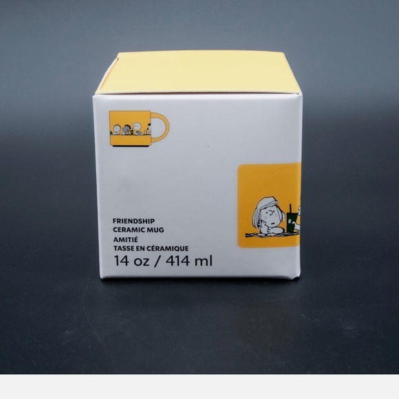 New Peanuts Starbucks Friendship Ceramic 14 ounce Mug - Picture 8 of 8